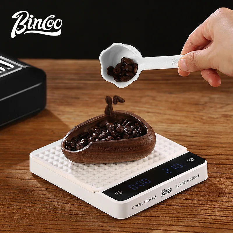 Bincoo Espresso Digital Scale with Weighing Timing Coffee Tool