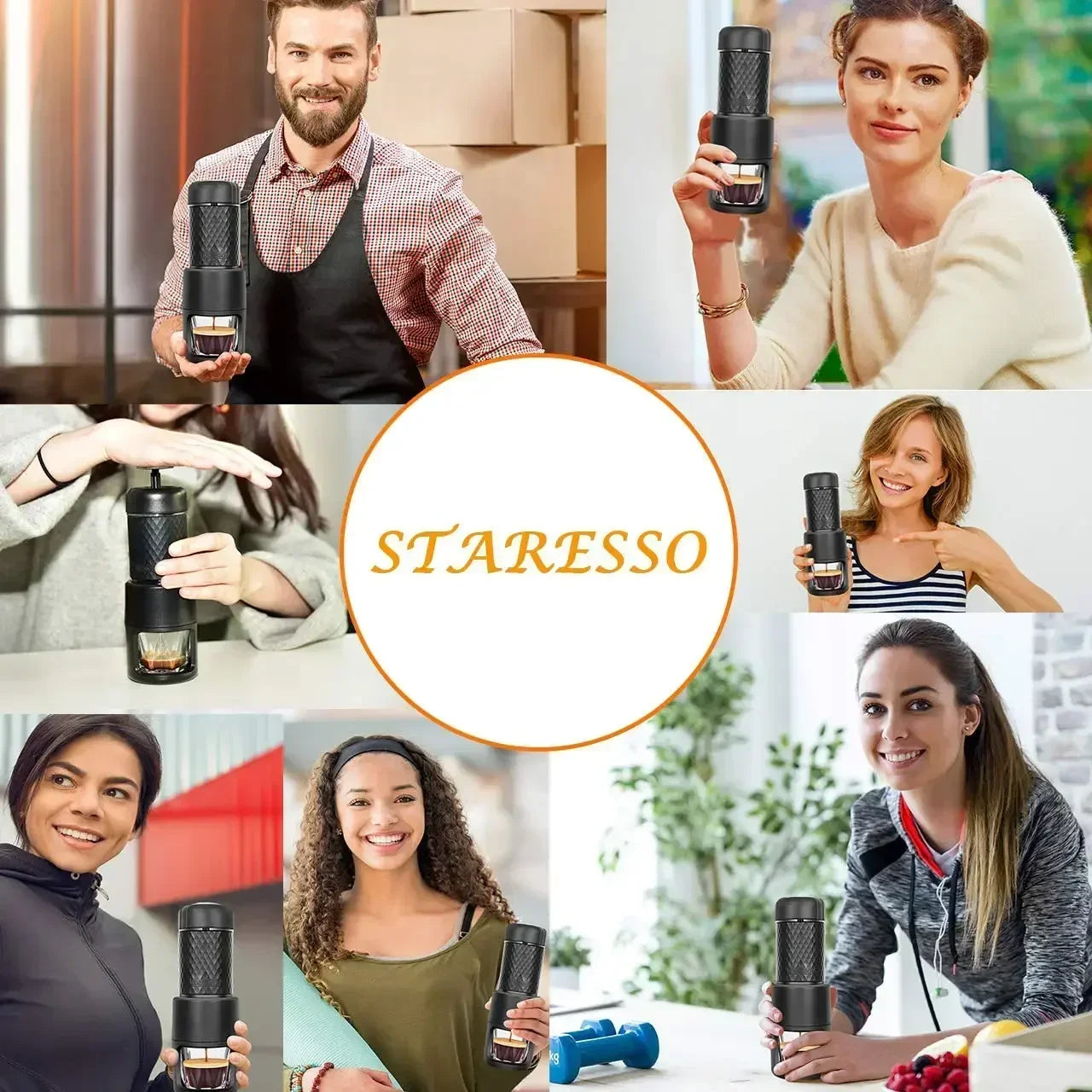 STARESSO SP-200 Manual Espresso Coffee Maker