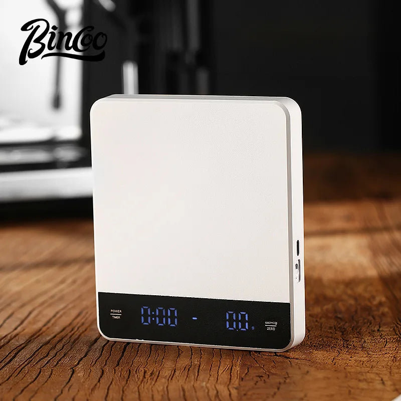 Bincoo Espresso Digital Scale with Weighing Timing Coffee Tool