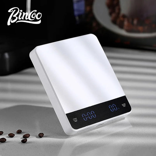 Bincoo Espresso Digital Scale with Weighing Timing Coffee Tool