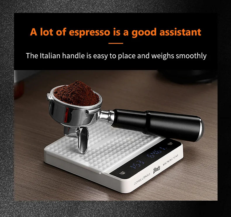 Bincoo Espresso Digital Scale with Weighing Timing Coffee Tool